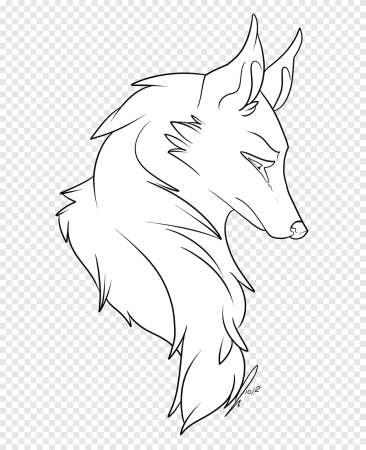 Рисунок волка для срисовки