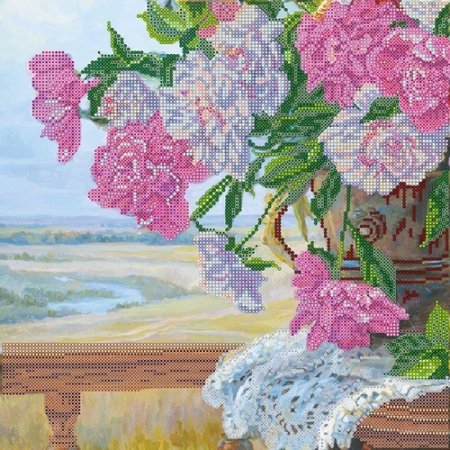 Абрис арт / набор для вышивания цветы для любимой