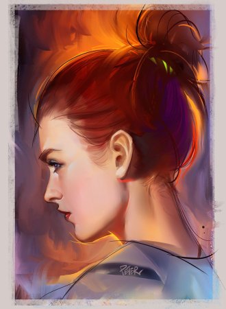 Peter Xiao арт рыжие