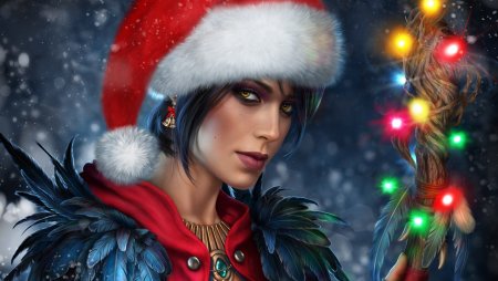 Драгон эйдж Рождество арт