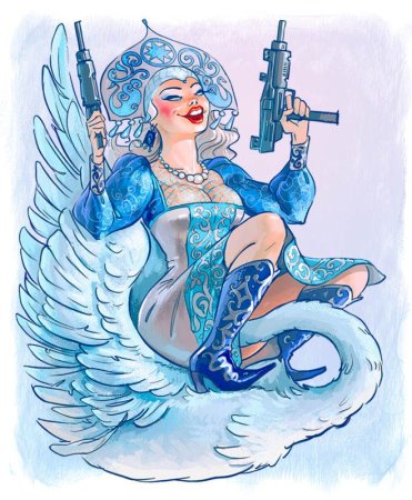 Портрет Снегурочки