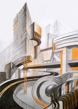 Клаузура архитектурная фантазия