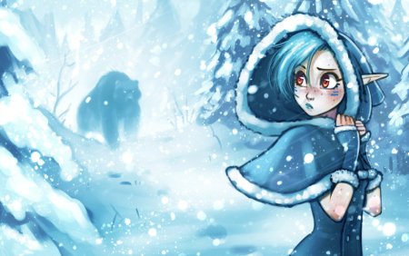 Сказочный образ зимы