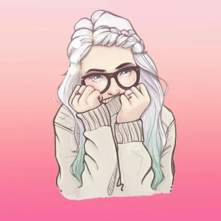 Красивая женщина рисунок