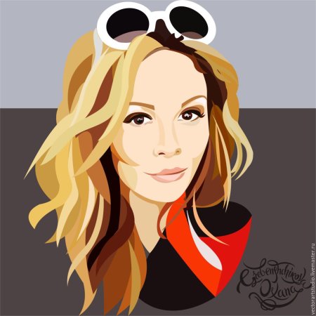 Векторный портрет