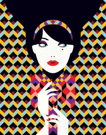 Французская художница Malika Favre