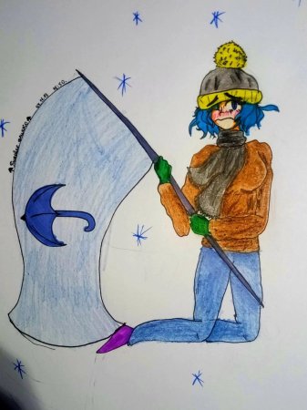 Зонтик из 13 карт