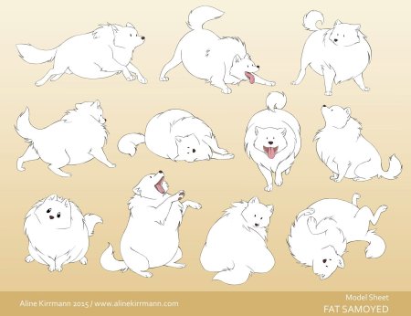 Самоед скетч