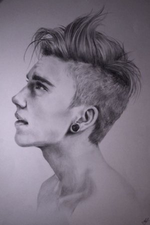 Мужская стрижка карандашом