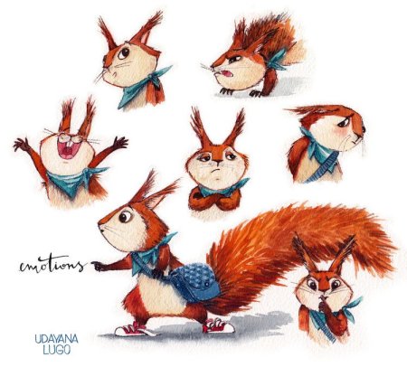 Белка персонаж