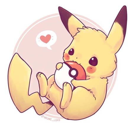 Аниме Чиби Пикачу покемоны