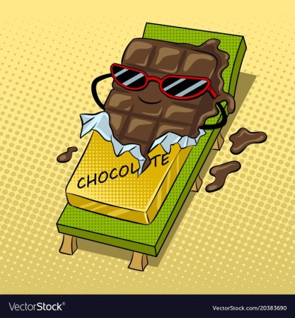 Шоколадка поп арт