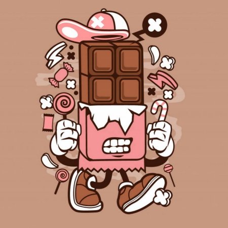 Шоколад мультяшка