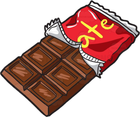 Мультяшная шоколадка