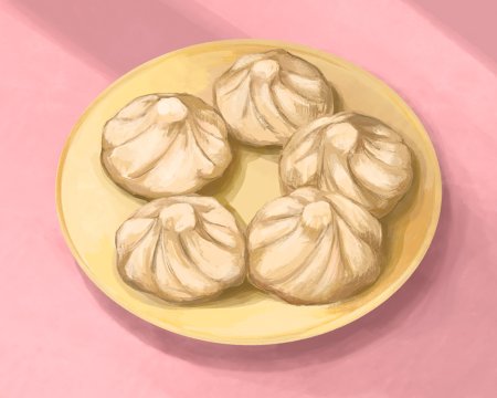 Хинкали рисунок