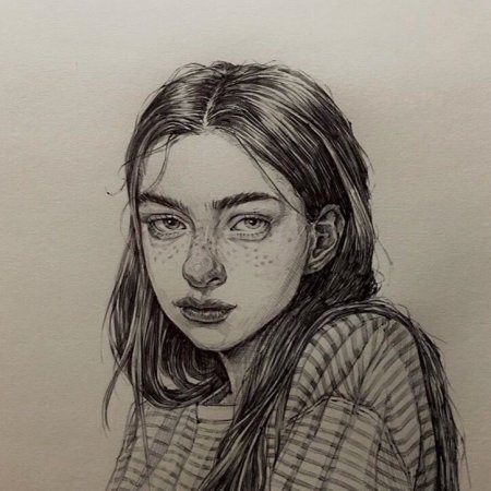 Лицо рисунок