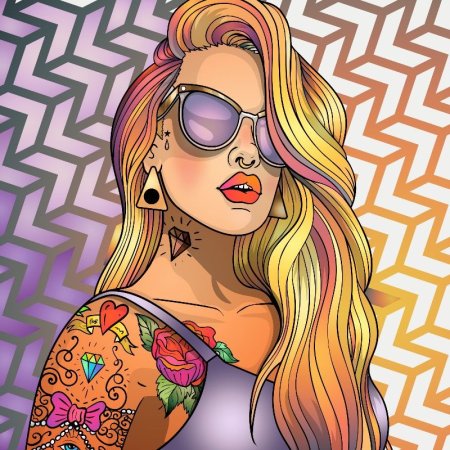 Девушки из комиксов