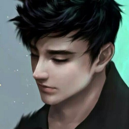 Виктор Ван арт вампир брюнет