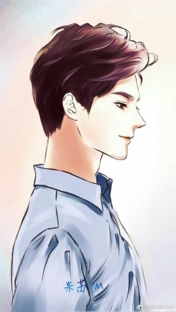 Красивые нарисованные парни