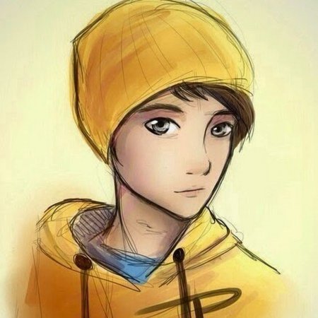 Мальчик в мультяшном стиле