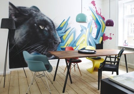 Креативная роспись стен