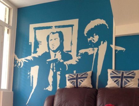 Стили рисования на стенах