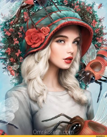 Девушка арт