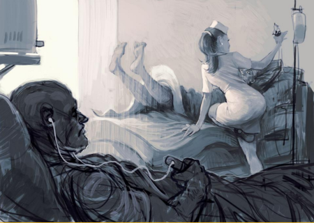 Смерть любимого человека арт