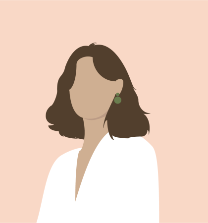 Минималистичные иллюстрации девушек