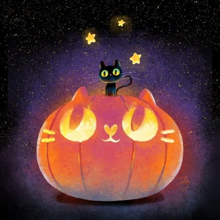 Helloween тыква Illustrator