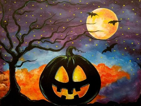 Кот в тыкве