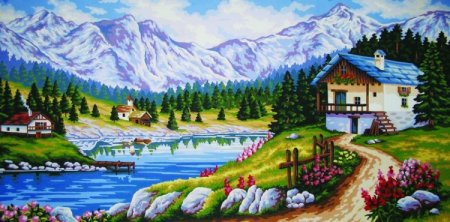 Collection de Art канва с рисунком