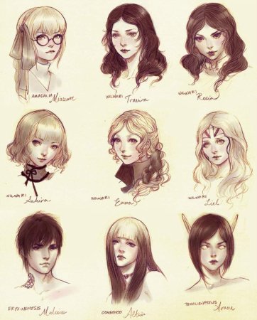 Красивые стили рисования