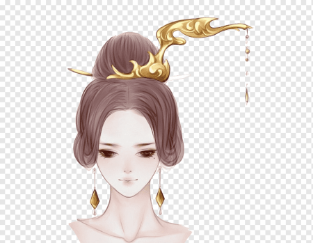 Аниме прически