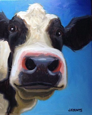 Морда коровы