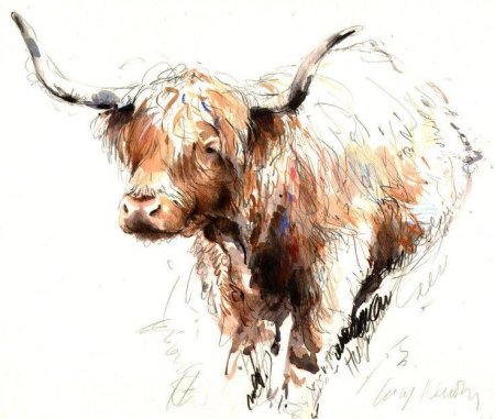 Зарисовки животных живопись