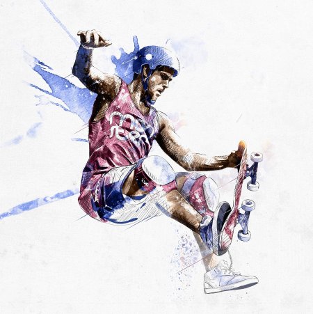 Арты спортсменов