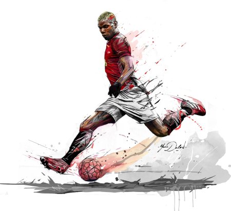 Pogba футболист Art