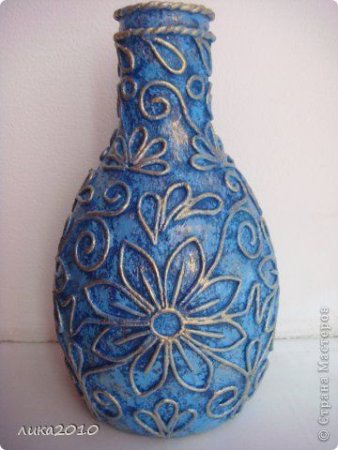 Декор жгутиками из салфеток