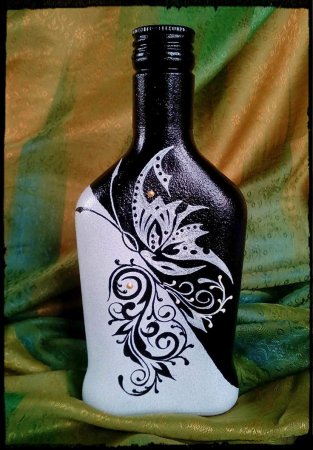 Разрисованные бутылки