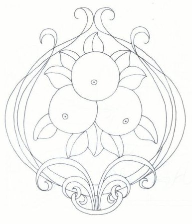 Пейп арт узоры