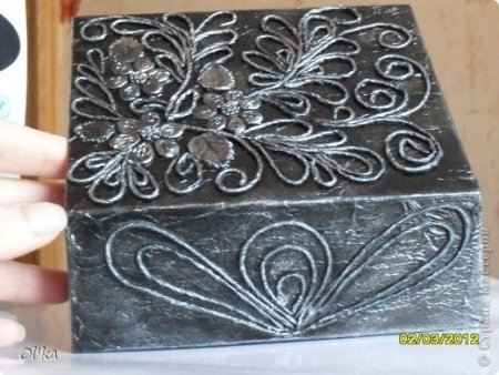 Узоры для декора шкатулки пейп арт