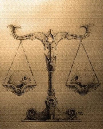 Весы эскиз