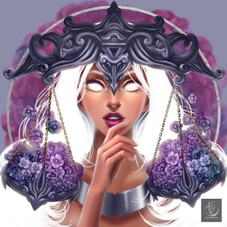 Девушка весы