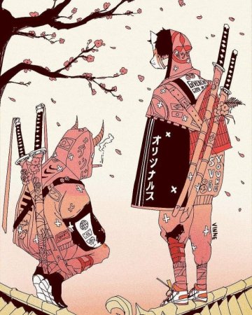 Японский стиль рисования