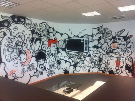 Разрисованные стены