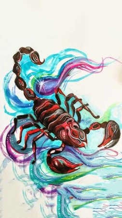 Скорпион арты