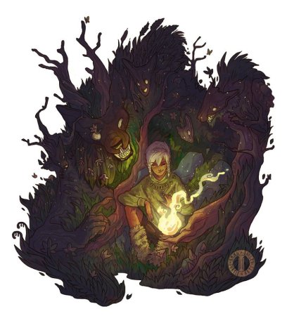 Дети леса книга арт
