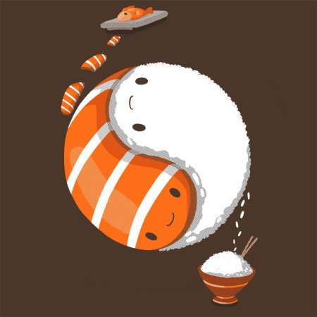 Мультяшные роллы и суши