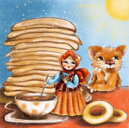 Масленица арты